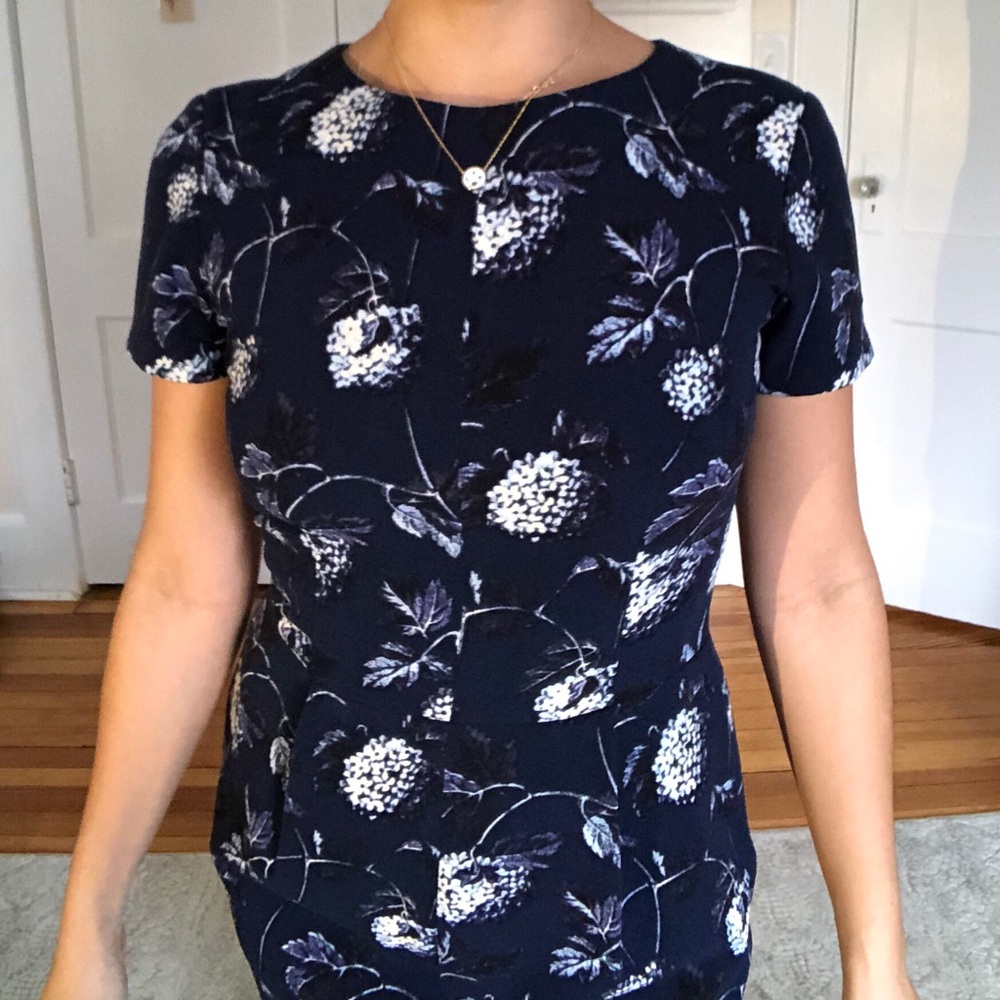 Club Monaco Floral Print Dress
